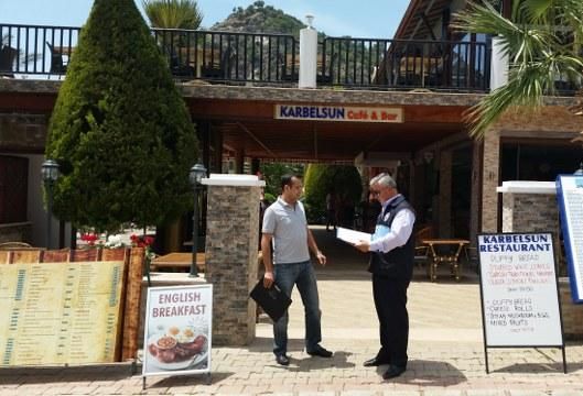 �evre Ekibi �l�deniz�de Bilgilendirme �al��mas�na Ba�lad�