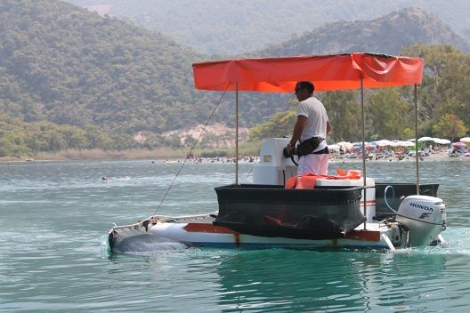 �l�deniz De Denizden G�nl�k 100 Kilo ��p Toplan�yor