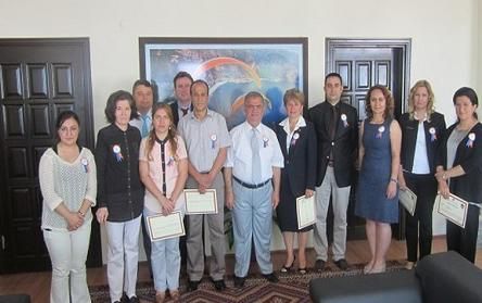 Tapu Mdrl Personeline Baar Belgesi Verildi