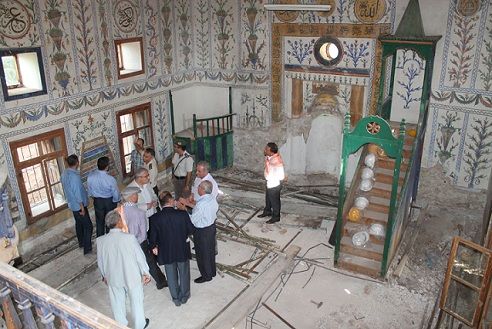 134 Y�ll�k Camide Restorasyon �al��malar� Ba�lad�