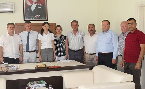 Ak Partiden Yeni M�d�rlere Ziyaret