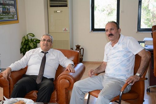 Ak Partili Belediye Ba�kan�ndan Saatc��ya Ziyaret