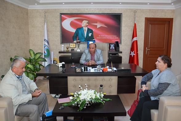 ��renci Velilerinden Ba�kan Otg�z�e  Te�ekk�r