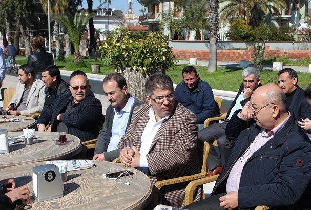 Nihat ztrke le Ziyaretlerinde Youn lgi