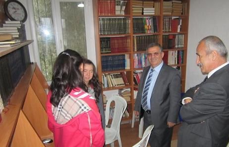 Kaymakam alktan Kylere Ziyaret