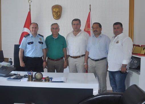 Ticaret Odasndan Yeni Atanan Mdrlere Ziyaret